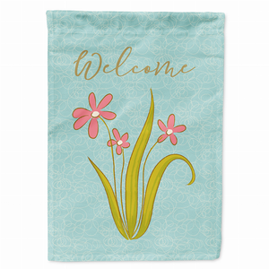 Flowers Themed Flag Canvas - 652259004577
