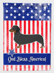 USA Patriotic Dog Breed Themed Flag Canvas - 638508492708