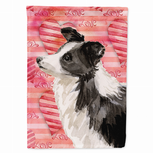 Love/Dog Breed Themed Flag Canvas - 652259139026