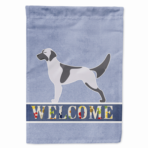 Welcome/Dog Breed Flag Canvas - 638508690777