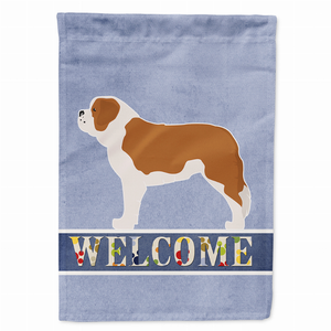 Welcome/Dog Breed Flag Canvas - 638508691729