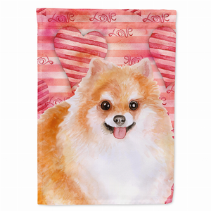 Love/Dog Breed Themed Flag Canvas - 652259160624