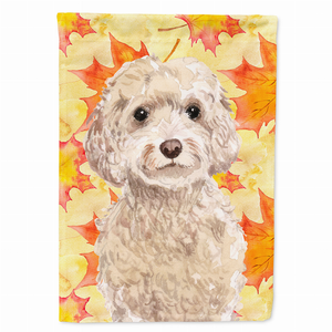 Dog Breed/Fall Themed Flag Canvas House Size - 652259139392