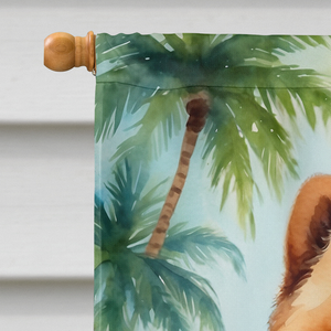 Chow Chow Luau House Flag - 194030971246