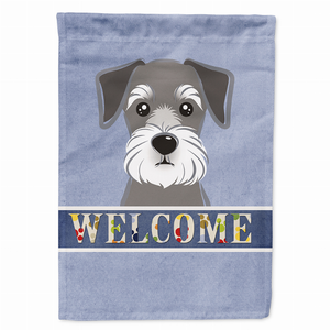 Welcome/Dog Breed Flag Canvas - 638508011473
