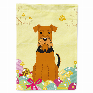 Easter Eggs/Dog Breed Themed Flag Canvas - 638508755032
