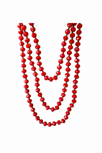 Crystal Beaded Necklace - 810104075619