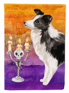 Halloween Dog Art Flag Canvas - 194030049228