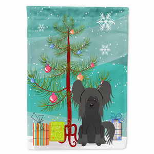 Merry Christmas Tree/Dog breed Themed Flag Canvas - 638508537546
