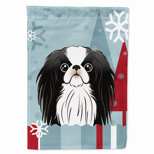 Winter Holiday/Dog Breed Flag Canvas - 638508122537