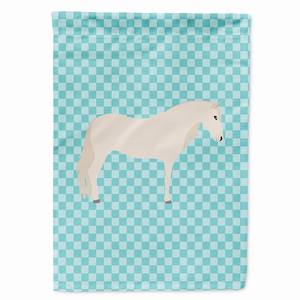 Animal/Bird Themed Blue Check Flag Canvas - 638508947284