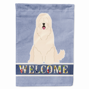 Welcome/Dog Breed Flag Canvas - 638508723192