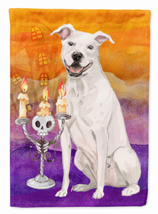 Halloween Dog Art Flag Canvas - 194030049105