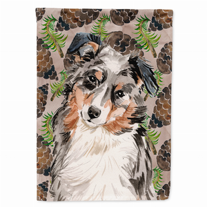 Cones/Dog Breed Themed Flag Canvas House Size - 652259139965
