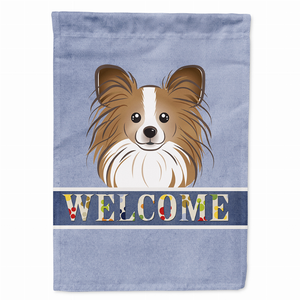 Welcome/Dog Breed Flag Canvas - 638508011893