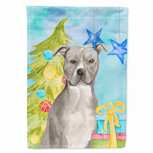 Christmas Dog Breed Themed Flag Canvas - 652259138197