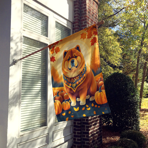 Chow Chow Fall House Flag - 194030767580