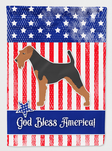 USA Patriotic Dog Breed Themed Flag Canvas - 638508492739