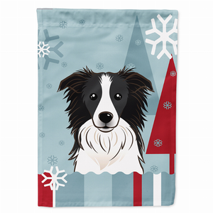 Winter Holiday/Dog Breed Flag Canvas - 638508122643