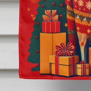 Greyhound Holiday Christmas House Flag - 194030835890