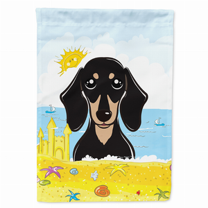 Summer Beach/Dog Breed Flag Canvas - 638508193803