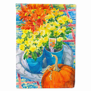 Flowers Themed Flag Canvas - 705332088725