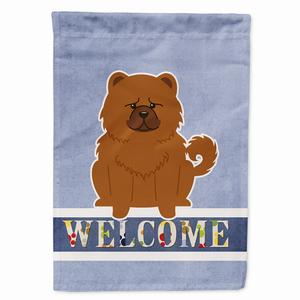 Welcome/Dog Breed Flag Canvas - 638508724373