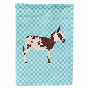 Animal/Bird Themed Blue Check Flag Canvas - 638508946744
