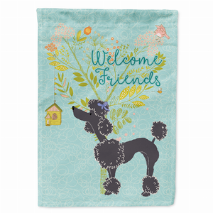 Welcome Friends/Dog Breed Themed Flag Canvas - 652259199211