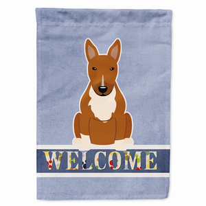Welcome/Dog Breed Flag Canvas - 638508724298