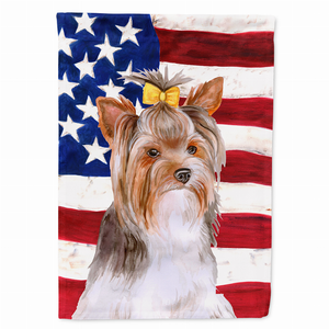 Patriotic/Dog Breed Themed Flag Canvas - 652259155477