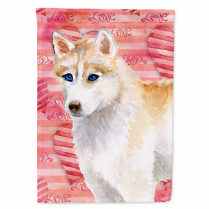 Love/Dog Breed Themed Flag Canvas - 652259160013