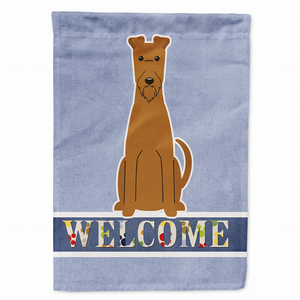 Welcome/Dog Breed Flag Canvas - 638508723574