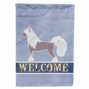 Welcome/Dog Breed Flag Canvas - 638508691392