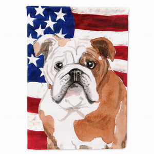 Patriotic/Dog Breed Themed Flag Canvas - 652259138050