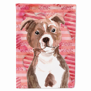 Love/Dog Breed Themed Flag Canvas - 652259139217