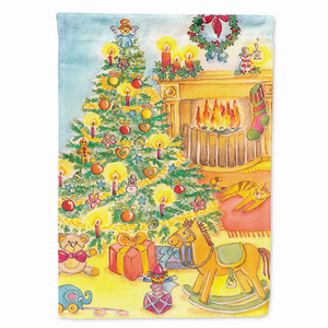 Christmas Themed Art  Flag Canvas - 638508149039
