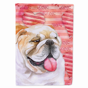 Love/Dog Breed Themed Flag Canvas - 652259159857