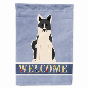 Welcome/Dog Breed Flag Canvas - 638508723246