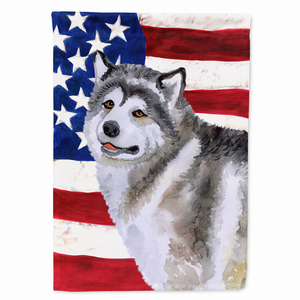 Patriotic/Dog Breed Themed Flag Canvas - 652259154623