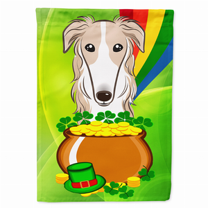 St. Patrick's Day/Dog Breed Flag Canvas - 638508192691
