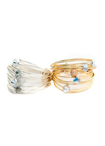 Marcia Wire Wrap Ring with Swarovski Crystals - 810104071024