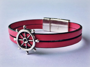 Nautical Leather Bracelet - 000854125393