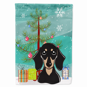Christmas Tree/Dog  Breed Flag Canvas - 638508103154
