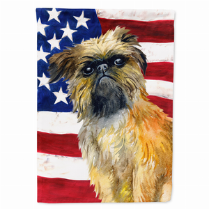 Patriotic/Dog Breed Themed Flag Canvas - 652259155118