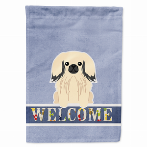 Welcome/Dog Breed Flag Canvas - 638508724014