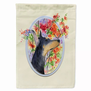 Doberman Flag Canvas House Size - 705332081979