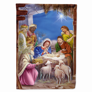 Christmas Themed Art  Flag Canvas - 638508149329