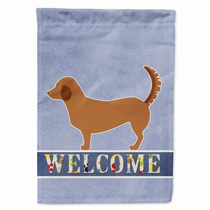 Welcome Flag/Dog Breed Flag Canvas - 638508989635