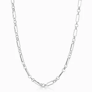 Silver Small Multi Link Chain - 089354786020